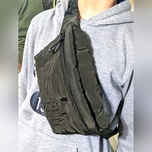 Topshop Military Green Crossbody Bag